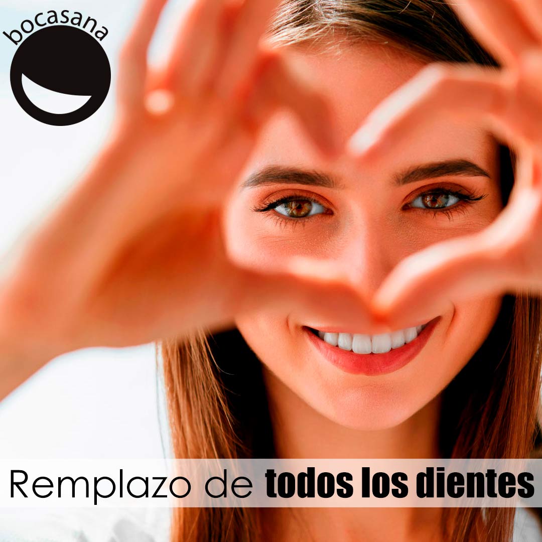 Remplazo de todos los dientes