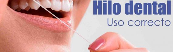 Modo correcto de utilizar el hilo dental