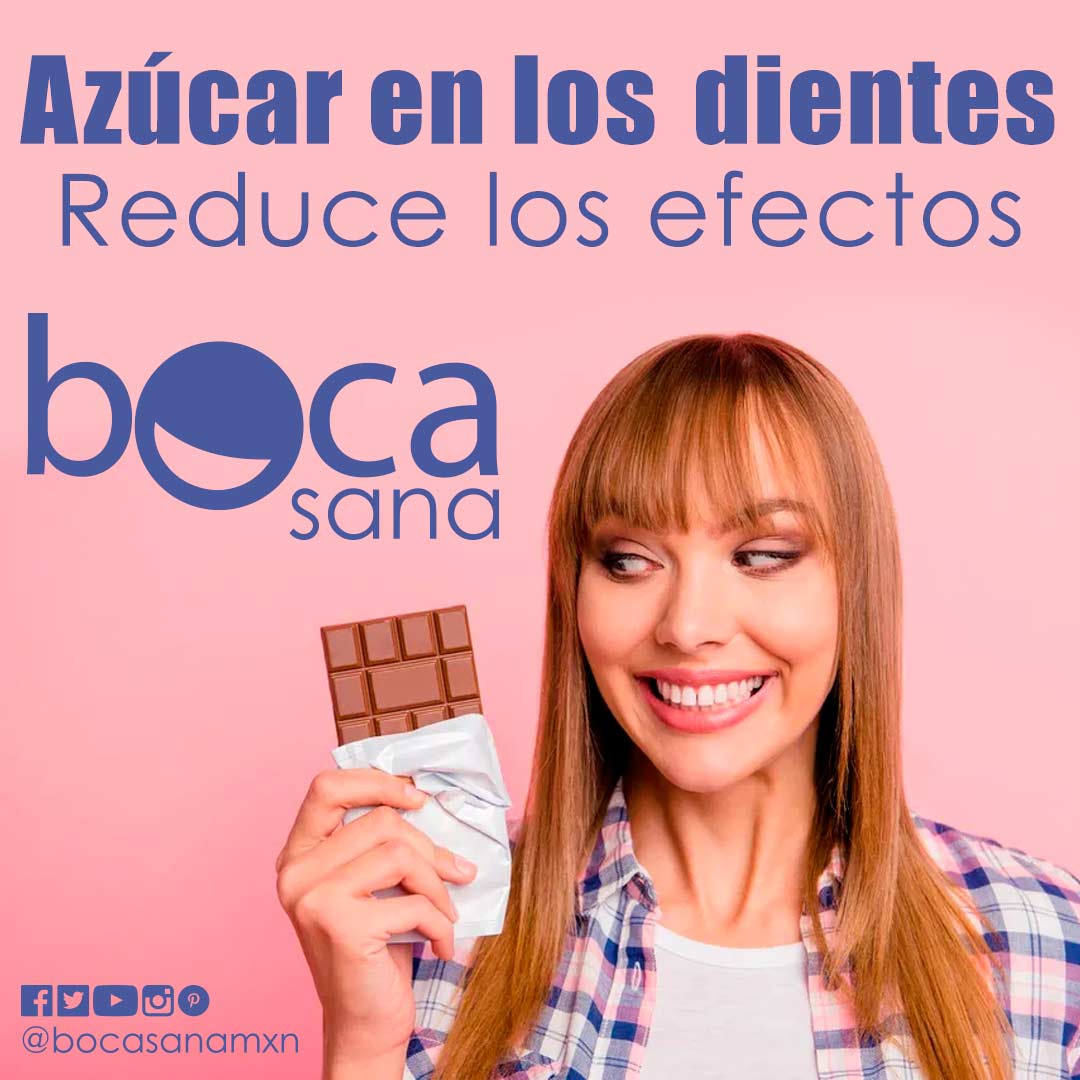 Reduce los Efectos Del Azucar en Los Dientes